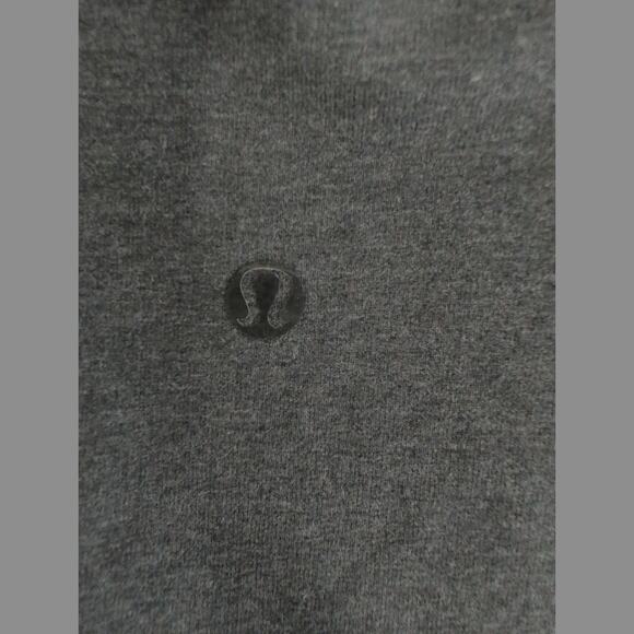 Lululemon Stress Less Pant Women 8* Heather Gray French Terry Pull On Jogger - Picture 9 of 11